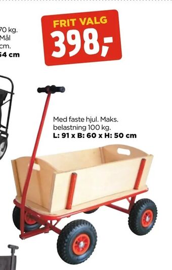 jem & fix Trækvogn tilbud