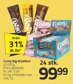Fleggaard Corny Big Müslibar tilbud