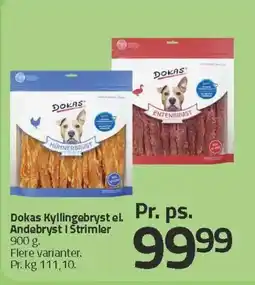 Fleggaard Dokas Kyllingebryst el. Andebryst I Strimler tilbud