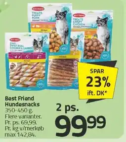 Fleggaard Best Friend Hundesnacks tilbud