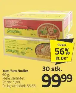 Fleggaard Yum Yum Nudler tilbud