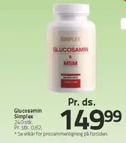 Fleggaard Glucosamin Simplex tilbud