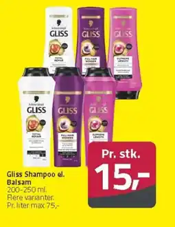 Fleggaard Gliss Shampoo el. Balsam tilbud
