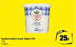 Calle KAROLINES KØKKEN Græsk yoghurt 10% tilbud