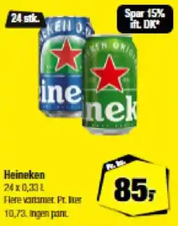 Calle Heineken tilbud