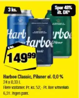 Calle Harboe classic, pilsner el. 0,0 % tilbud