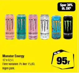 Calle MONSTER Energy tilbud