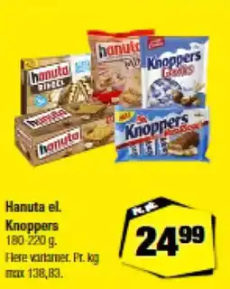 Calle Hanuta el. knoppers tilbud