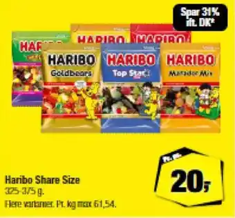 Calle HARIBO Share size tilbud
