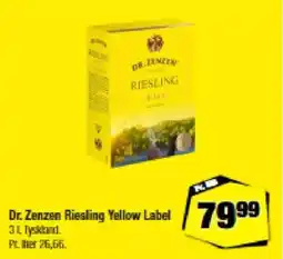 Calle DR. ZENZEN Riesling yellow label tilbud