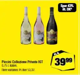 Calle Piccini collezione privata igt tilbud
