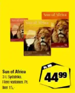 Calle Sun of africa tilbud