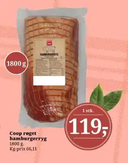 Dagli'Brugsen COOP Røget hamburgerryg tilbud