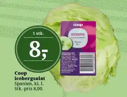 Dagli'Brugsen COOP Icebergsalat tilbud