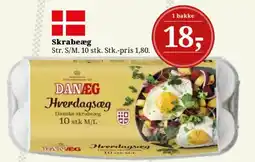 Dagli'Brugsen Skrabeæg tilbud