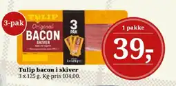 Dagli'Brugsen TULIP Bacon i skiver tilbud