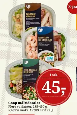 Dagli'Brugsen COOP Måltidssalat tilbud