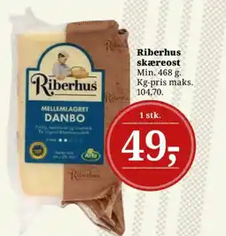 Dagli'Brugsen RIBERHUS Skæreost tilbud
