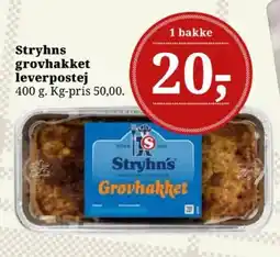 Dagli'Brugsen STRYHNS Grovhakket leverpostej tilbud