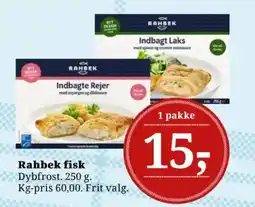 Dagli'Brugsen RAHBEK Fisk tilbud