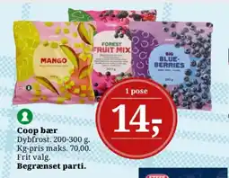 Dagli'Brugsen COOP Bær tilbud