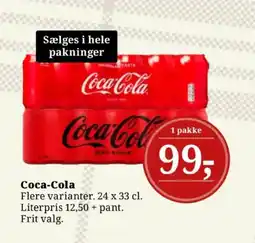 Dagli'Brugsen Coca-cola tilbud