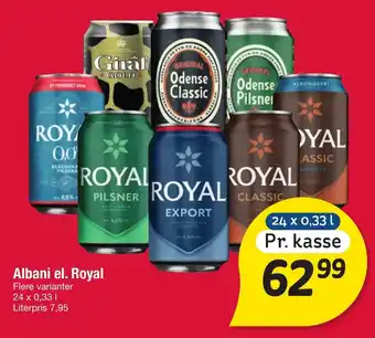 Fakta Tyskland Albani el. royal tilbud