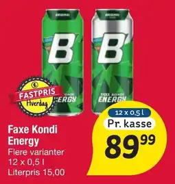 Fakta Tyskland FAXE KONDI Energy tilbud