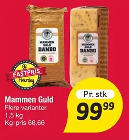 Fakta Tyskland MAMMEN Guld tilbud