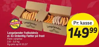 LANGELÆNDER Fodboldmix el. en ordentlig fætter på frost