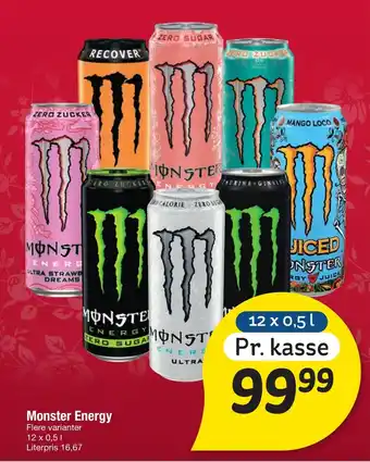 Fakta Tyskland MONSTER Energy tilbud