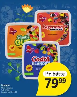 Fakta Tyskland Malaco tilbud