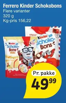Fakta Tyskland Ferrero kinder schokobons tilbud