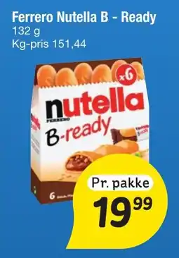 Fakta Tyskland Ferrero nutella b - ready tilbud