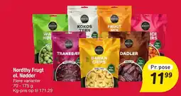 Fakta Tyskland NORDTHY Frugt el. nødder tilbud