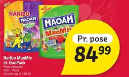 Fakta Tyskland Haribo maomix el. duopack tilbud