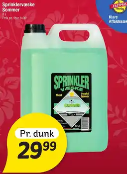 Fakta Tyskland Sprinklervæske sommer tilbud