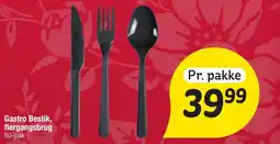 Fakta Tyskland Gastro bestik, flergangsbrug tilbud