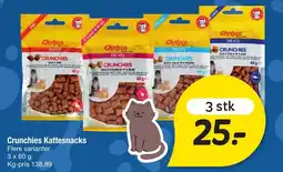 Fakta Tyskland CRUNCHIES Kattesnacks tilbud