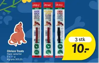 Fakta Tyskland CHRISCO Treats tilbud