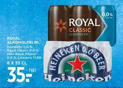 MENY ROYAL ALKOHOLFRI ØL tilbud