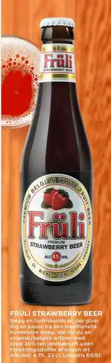 MENY FRÜLI STRAWBERRY BEER tilbud