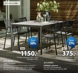 JYSK KUMLA havebord tilbud