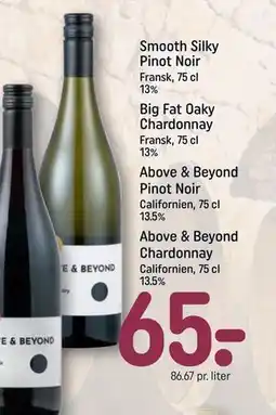 REMA 1000 Above & Beyond Chardonnay tilbud