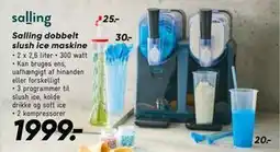 Bilka Salling dobbelt slush ice maskine tilbud