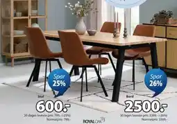 JYSK SKOVLUNDE spisebord tilbud