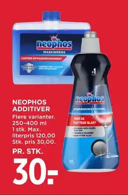 MENY NEOPHOS ADDITIVER tilbud