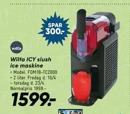 Bilka Wilfa ICY slush ice maskine tilbud