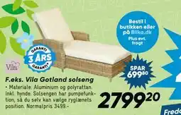 Bilka Vila Gotland solseng tilbud