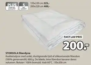 JYSK STORSOLA fiberdyne tilbud